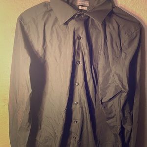 Black button up long sleeve size m